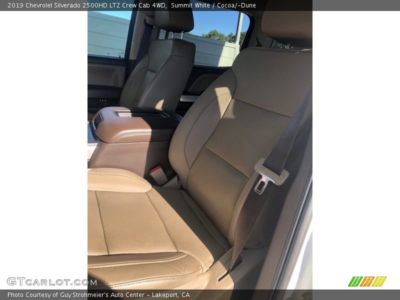 Summit White / Cocoa/­Dune 2019 Chevrolet Silverado 2500HD LTZ Crew Cab 4WD
