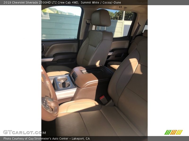 Summit White / Cocoa/­Dune 2019 Chevrolet Silverado 2500HD LTZ Crew Cab 4WD