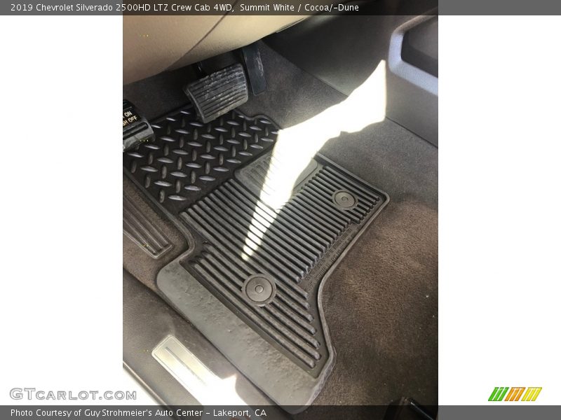 Summit White / Cocoa/­Dune 2019 Chevrolet Silverado 2500HD LTZ Crew Cab 4WD