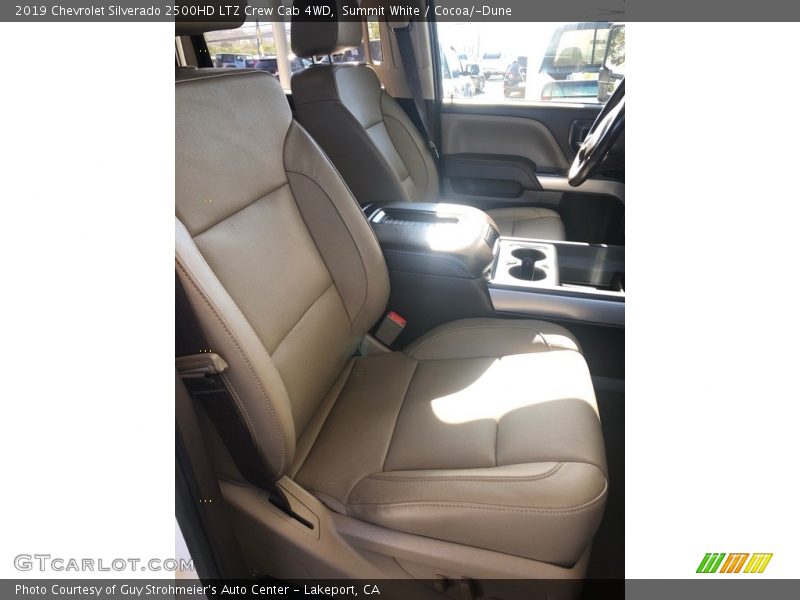 Summit White / Cocoa/­Dune 2019 Chevrolet Silverado 2500HD LTZ Crew Cab 4WD