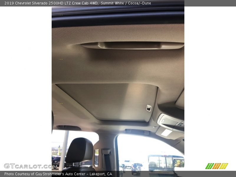 Summit White / Cocoa/­Dune 2019 Chevrolet Silverado 2500HD LTZ Crew Cab 4WD