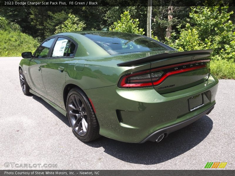 F8 Green / Black 2023 Dodge Charger Scat Pack Plus