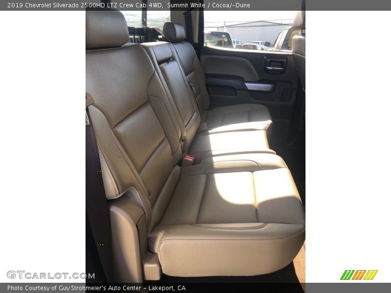 Summit White / Cocoa/­Dune 2019 Chevrolet Silverado 2500HD LTZ Crew Cab 4WD