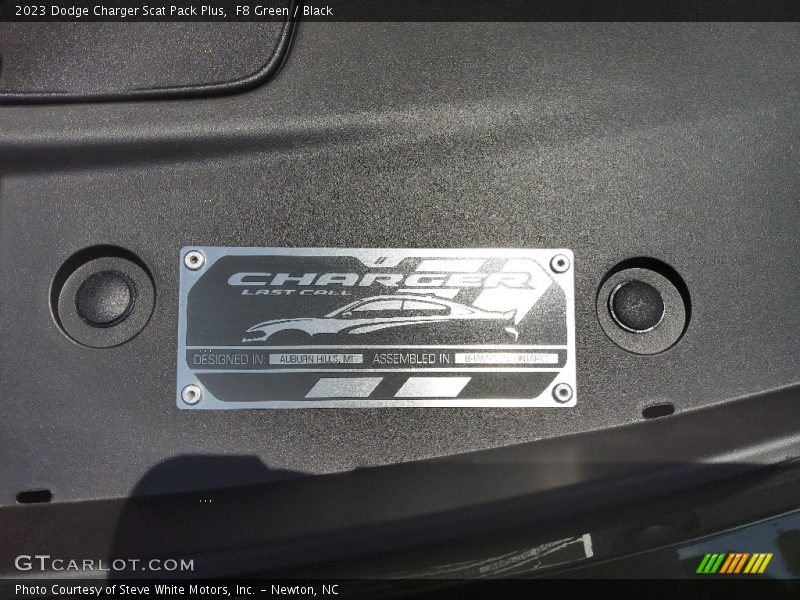 F8 Green / Black 2023 Dodge Charger Scat Pack Plus