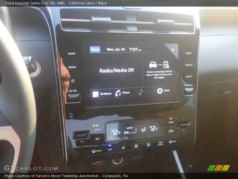 California Sand / Black 2024 Hyundai Santa Cruz SEL AWD