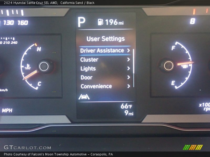 California Sand / Black 2024 Hyundai Santa Cruz SEL AWD
