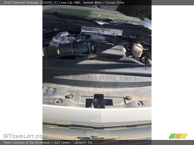 Summit White / Cocoa/­Dune 2019 Chevrolet Silverado 2500HD LTZ Crew Cab 4WD