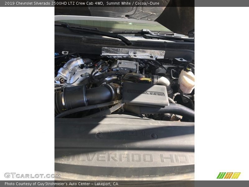 Summit White / Cocoa/­Dune 2019 Chevrolet Silverado 2500HD LTZ Crew Cab 4WD