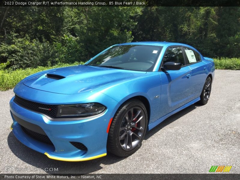 B5 Blue Pearl / Black 2023 Dodge Charger R/T w/Performance Handling Group