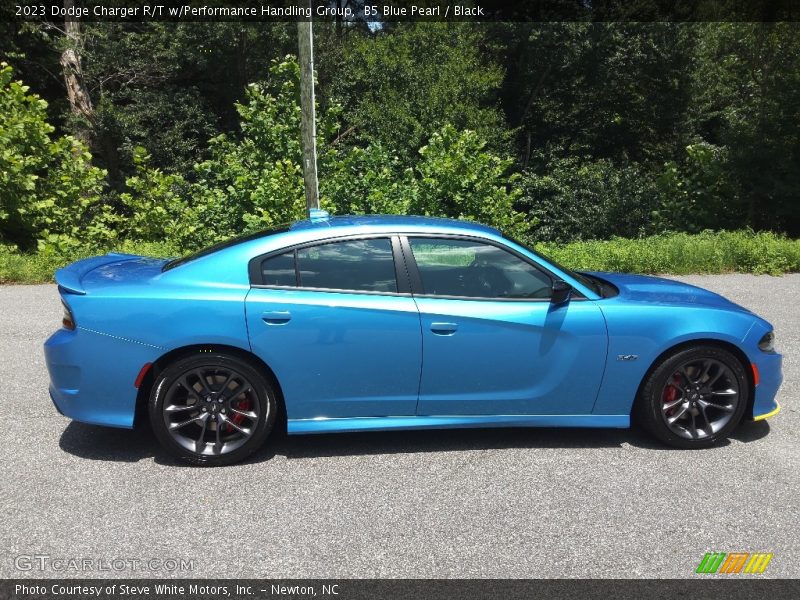 B5 Blue Pearl / Black 2023 Dodge Charger R/T w/Performance Handling Group