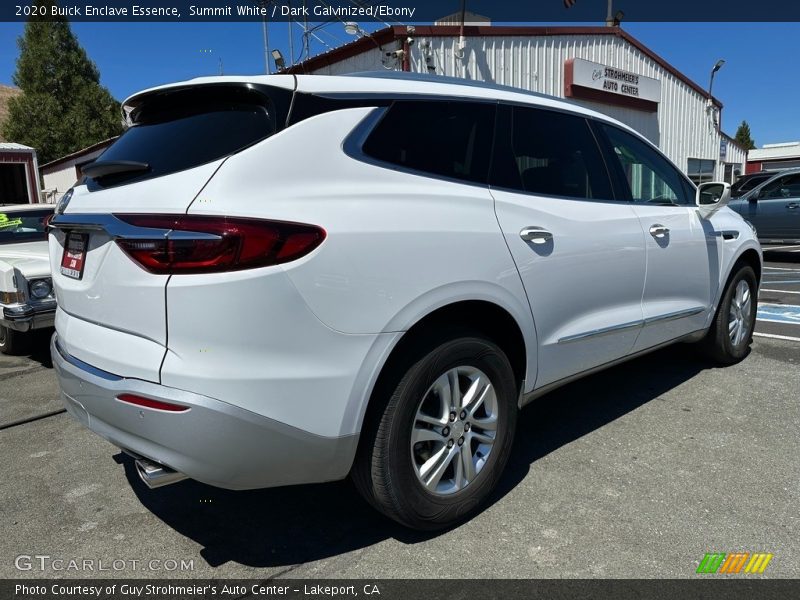 Summit White / Dark Galvinized/Ebony 2020 Buick Enclave Essence