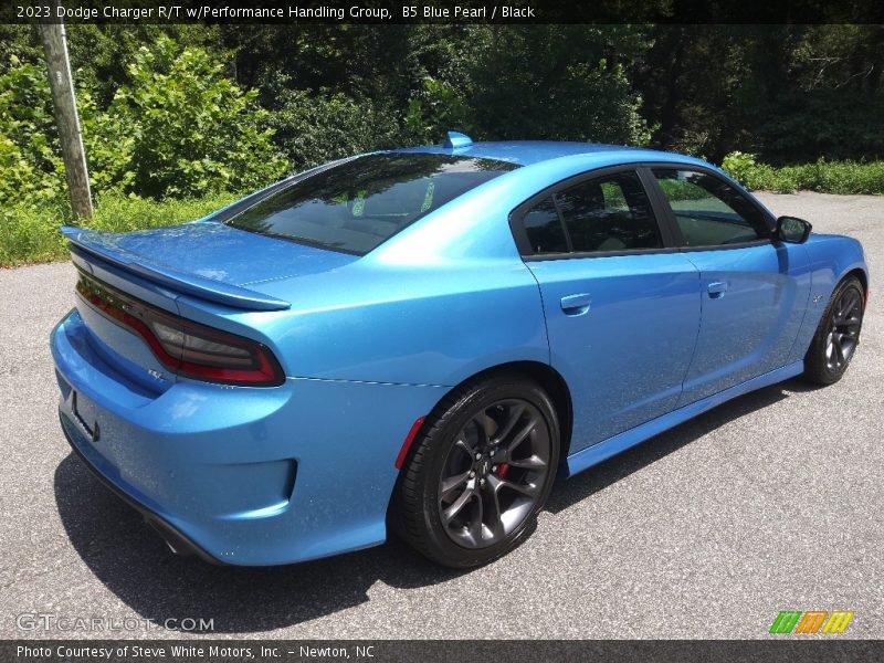 B5 Blue Pearl / Black 2023 Dodge Charger R/T w/Performance Handling Group