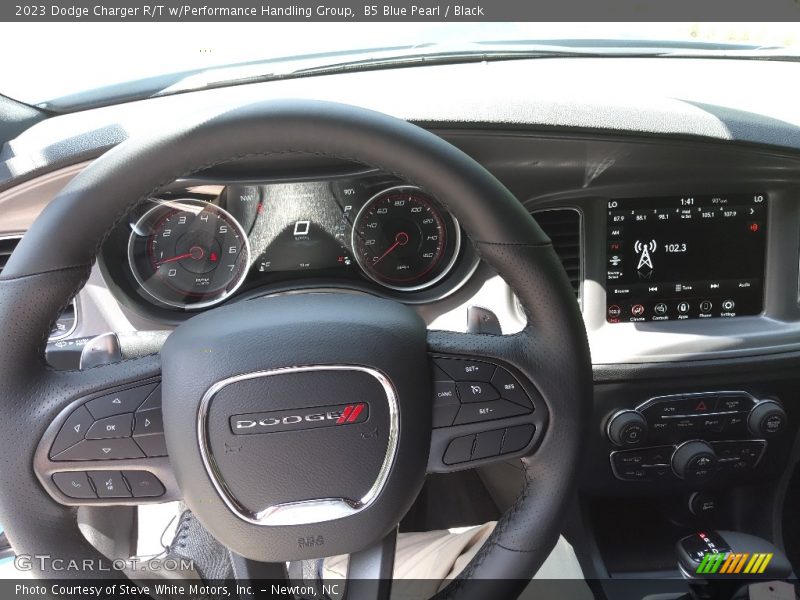 B5 Blue Pearl / Black 2023 Dodge Charger R/T w/Performance Handling Group