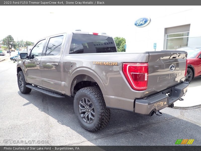 Stone Gray Metallic / Black 2023 Ford F150 Tremor SuperCrew 4x4