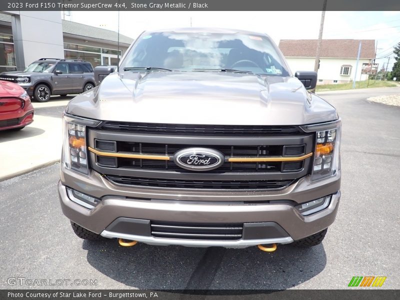 Stone Gray Metallic / Black 2023 Ford F150 Tremor SuperCrew 4x4