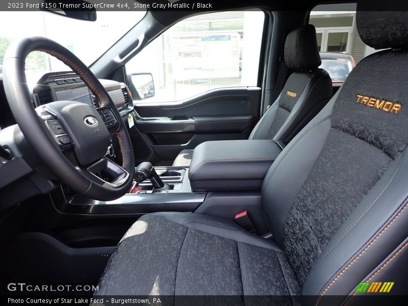  2023 F150 Tremor SuperCrew 4x4 Black Interior