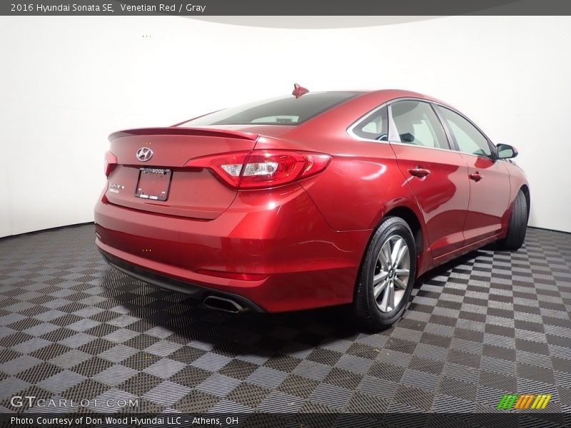 Venetian Red / Gray 2016 Hyundai Sonata SE