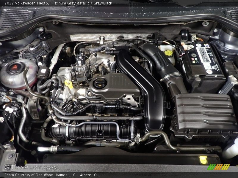  2022 Taos S Engine - 1.5 Liter Turbocharged DOHC 16-Valve VVT 4 Cylinder