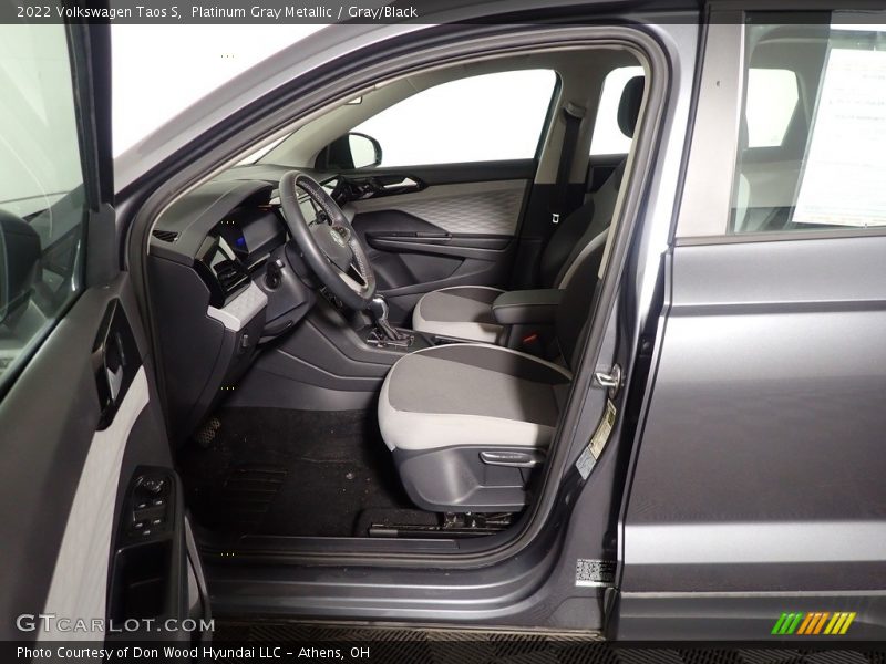 Front Seat of 2022 Taos S