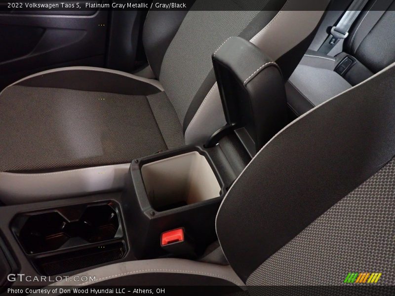 Platinum Gray Metallic / Gray/Black 2022 Volkswagen Taos S