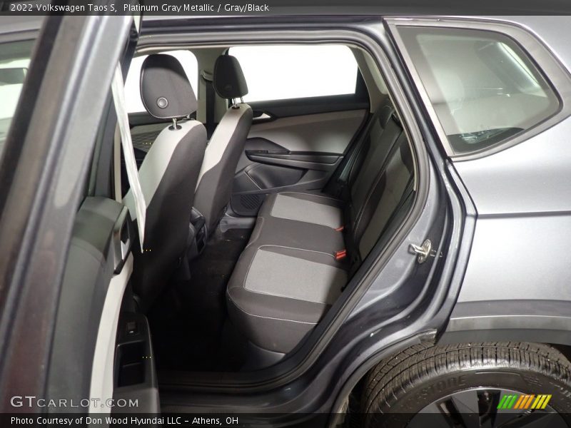 Platinum Gray Metallic / Gray/Black 2022 Volkswagen Taos S