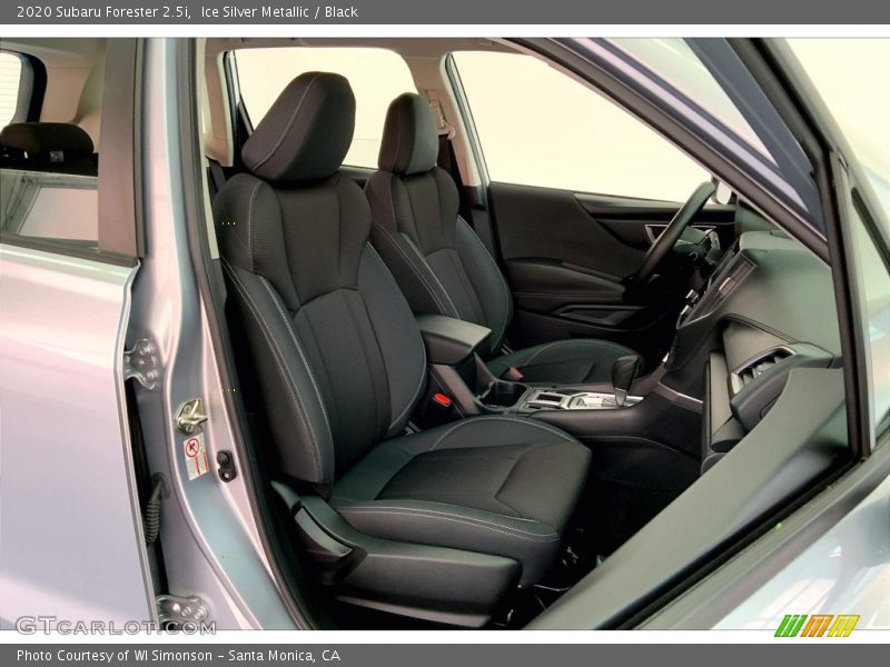 Front Seat of 2020 Forester 2.5i