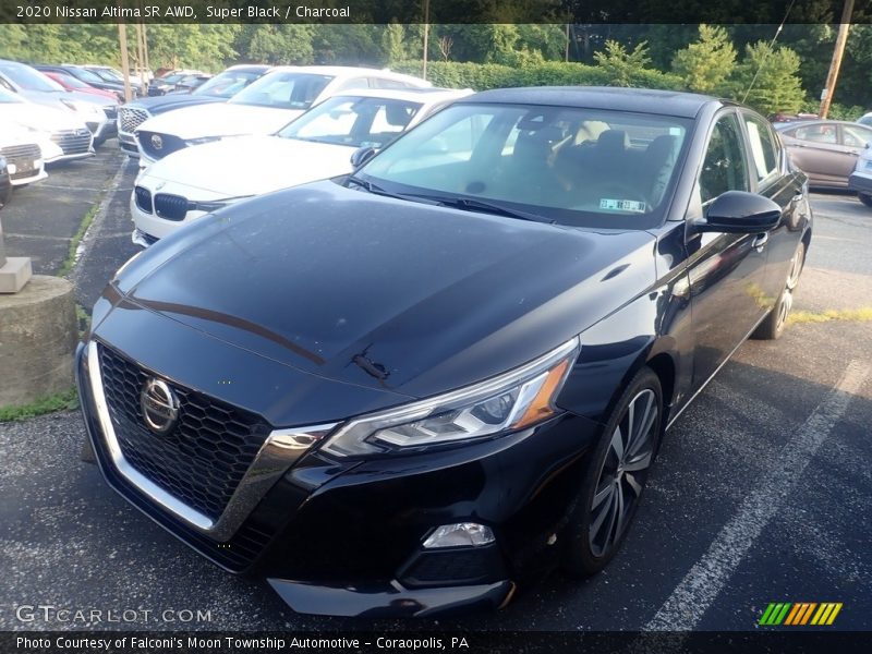 Super Black / Charcoal 2020 Nissan Altima SR AWD