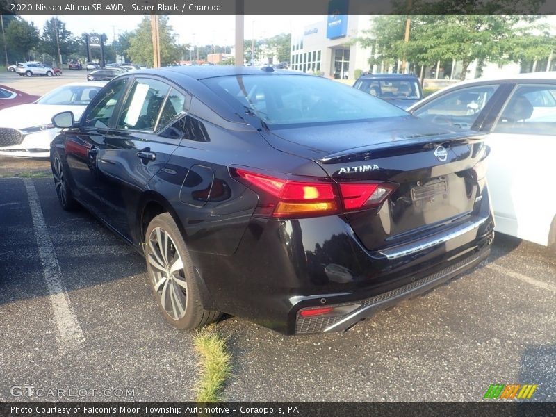 Super Black / Charcoal 2020 Nissan Altima SR AWD