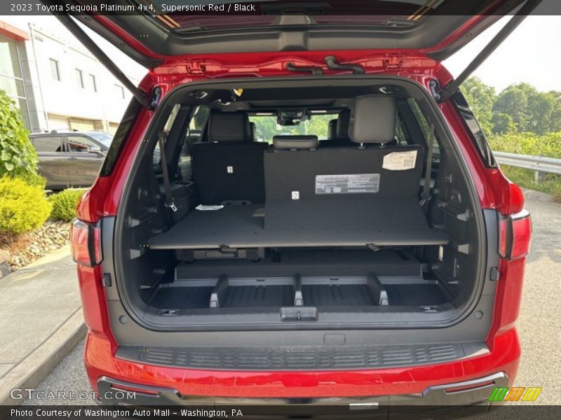  2023 Sequoia Platinum 4x4 Trunk