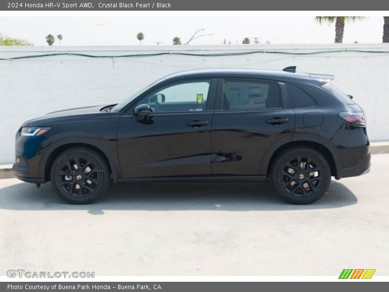  2024 HR-V Sport AWD Crystal Black Pearl