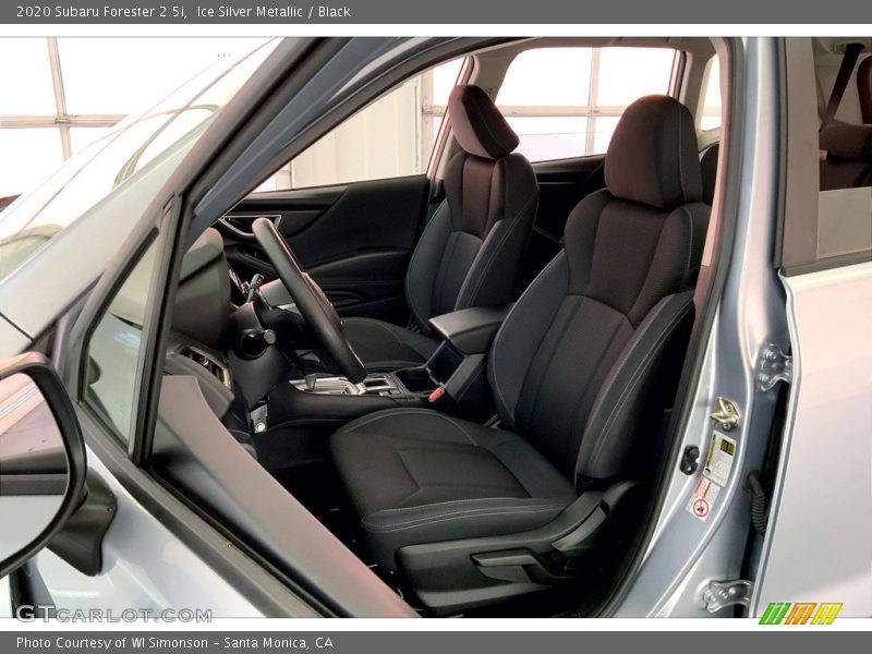 Front Seat of 2020 Forester 2.5i