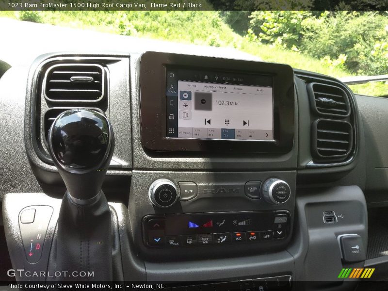 Controls of 2023 ProMaster 1500 High Roof Cargo Van