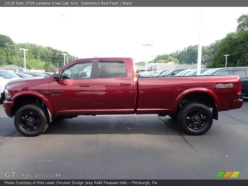  2018 2500 Laramie Crew Cab 4x4 Delmonico Red Pearl