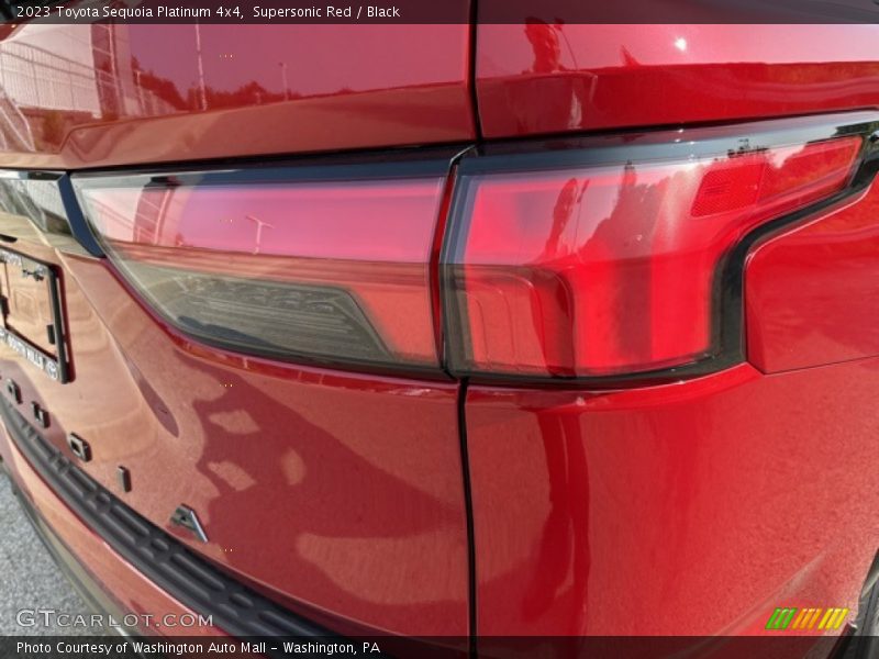 Supersonic Red / Black 2023 Toyota Sequoia Platinum 4x4