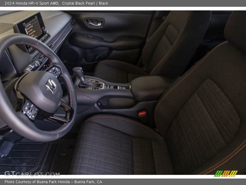 Front Seat of 2024 HR-V Sport AWD