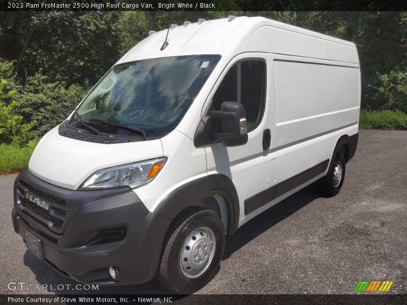 Bright White / Black 2023 Ram ProMaster 2500 High Roof Cargo Van