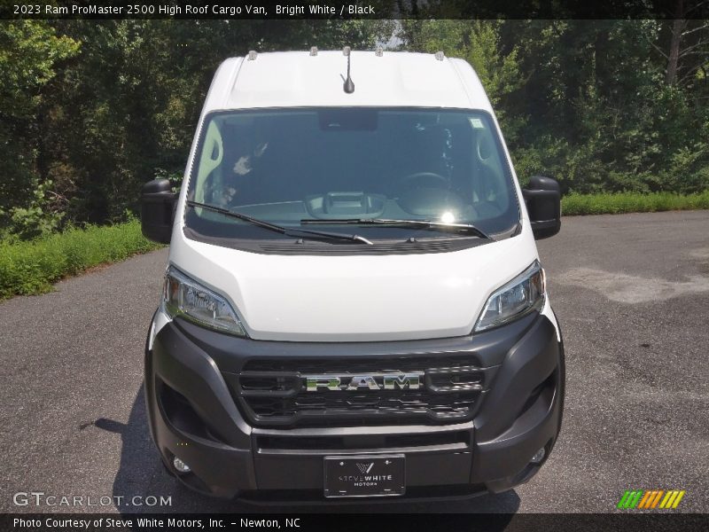 Bright White / Black 2023 Ram ProMaster 2500 High Roof Cargo Van