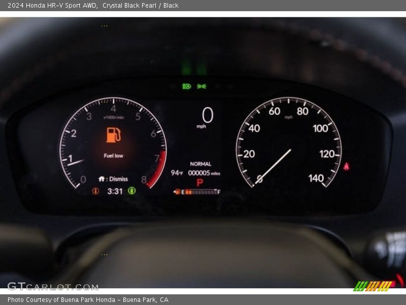  2024 HR-V Sport AWD Sport AWD Gauges