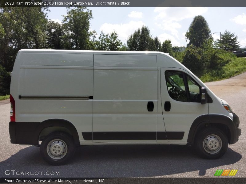 Bright White / Black 2023 Ram ProMaster 2500 High Roof Cargo Van