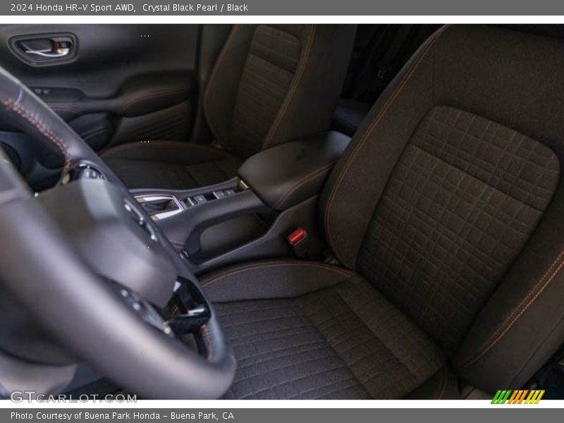 Front Seat of 2024 HR-V Sport AWD