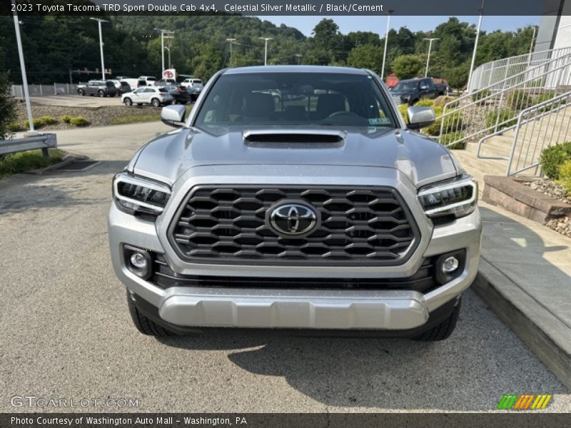 Celestial Silver Metallic / Black/Cement 2023 Toyota Tacoma TRD Sport Double Cab 4x4