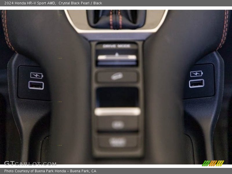 Controls of 2024 HR-V Sport AWD