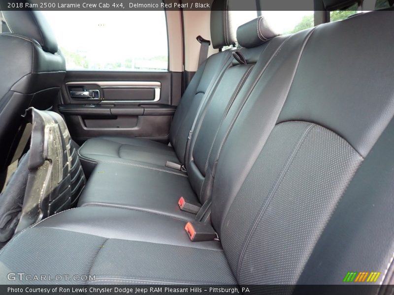 Delmonico Red Pearl / Black 2018 Ram 2500 Laramie Crew Cab 4x4