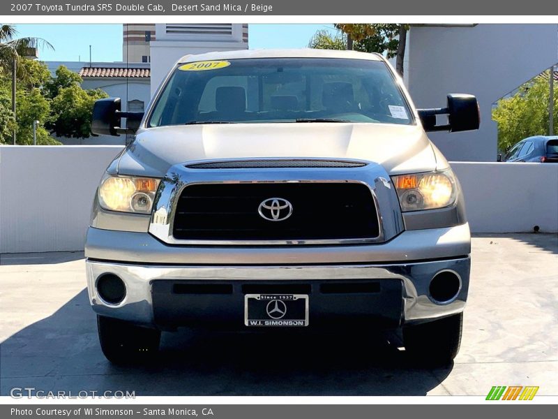 Desert Sand Mica / Beige 2007 Toyota Tundra SR5 Double Cab