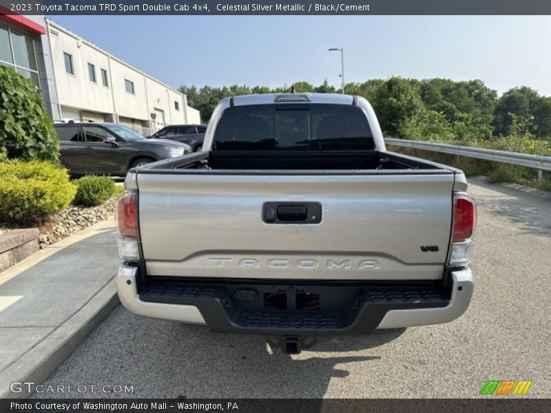 Celestial Silver Metallic / Black/Cement 2023 Toyota Tacoma TRD Sport Double Cab 4x4