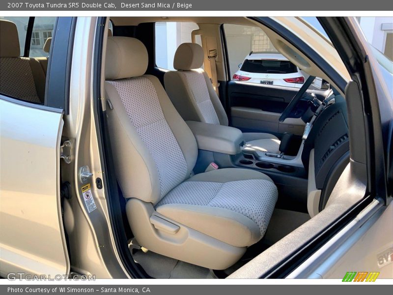Desert Sand Mica / Beige 2007 Toyota Tundra SR5 Double Cab