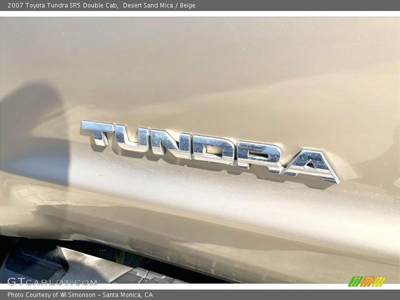 Desert Sand Mica / Beige 2007 Toyota Tundra SR5 Double Cab