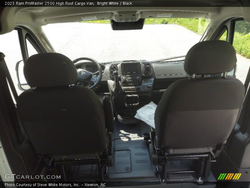 Bright White / Black 2023 Ram ProMaster 2500 High Roof Cargo Van
