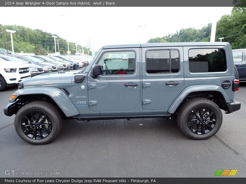  2024 Wrangler 4-Door Sahara 4xe Hybrid Anvil
