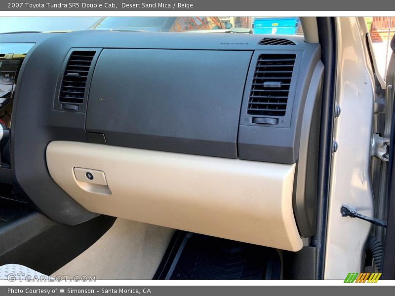Desert Sand Mica / Beige 2007 Toyota Tundra SR5 Double Cab